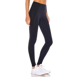 Spanx Expose Mesh Contour Shaping Leggings LapisNights Medium NWT